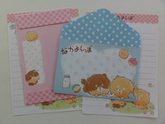 Cute Kawaii Crux Dog Puppies Mini Letter Sets