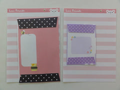 Cute Kawaii Crux Love Friends Rabbit Mini Letter Sets