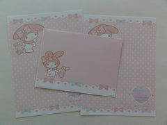 Cute Kawaii My Melody a Sweet Smile Mini Letter Set