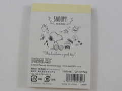 Cute Kawaii Snoopy Coffee Mini Notepad / Memo Pad - Stationery Designer Writing Paper Collection