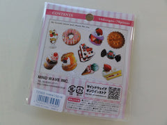 Cute Kawaii Mind Wave Chocolate Strawberry Dessert Photo Flake Stickers Sack