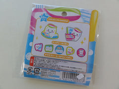 VHTF Rare Collectible Cute Kawaii Crux Tooth Smile Dentist Flake Stickers Sack - Vintage