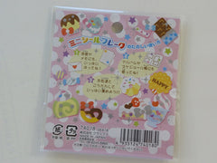 Cute Kawaii Sweet Ice Cream Bake Dessert Stickers Sack - Vintage