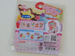 Cute Kawaii Mind Wave Delicious Twinkle Sweet Parfait Stickers Sack - Vintage