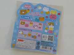 Cute Kawaii Mind Wave Animal March Stickers Sack - Vintage