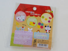 Cute Kawaii Mind Wave Lucky Animal Stickers Sack - Vintage A