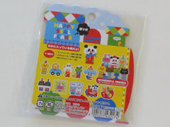 Cute Kawaii Kamio Wonderful Friends Animal Stickers Sack - Vintage