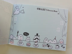 Kawaii Cute Q-Lia Ghost Obake's Sweets Hunt Mini Notepad / Memo Pad