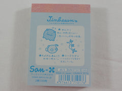 Vintage Rare VHTF - Cute Kawaii San-X Jinbesan Whale Mini Notepad / Memo Pad - A - Stationery Penpal Gift