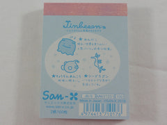 Vintage Rare VHTF - Cute Kawaii San-X Jinbesan Whale Mini Notepad / Memo Pad - B - Stationery Penpal Gift