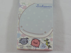 Vintage Rare VHTF - Cute Kawaii San-X Jinbesan Whale Mini Notepad / Memo Pad - C - Stationery Penpal Gift