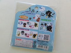 Cute Kawaii Mind Wave Nyan Score Music Cat Flake Stickers Sack
