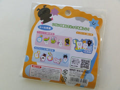 VHTF Rare Collectible Cute Kawaii Mind Wave Tooth Clean Dentist Flake Stickers Sack - Vintage
