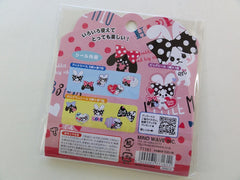 Cute Kawaii Mind Wave Little Miu Ribbon Rabbit Flake Stickers Sack