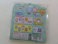 Cute Kawaii Mind Wave Fuwa Friends Fluffy Animal Flake Stickers Sack