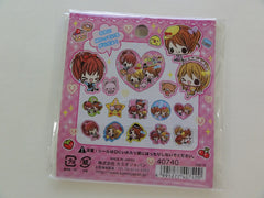 Cute Kawaii Kamio Pretty Honey Girl Best Friends Flake Stickers Sack - Vintage