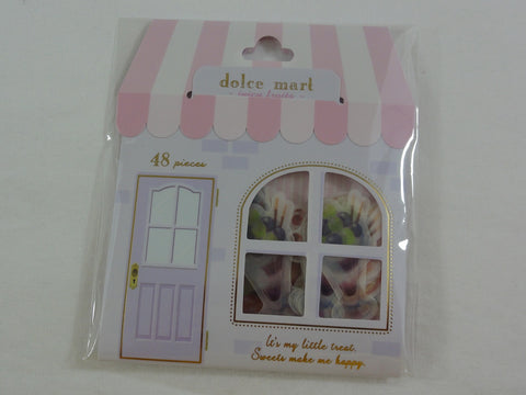 Cute Kawaii Q-Lia Dolce Mart Flake Stickers Sack - Juicy Fruits