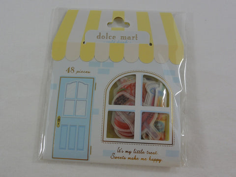 Cute Kawaii Q-Lia Dolce Mart Flake Stickers Sack - Cold Drink