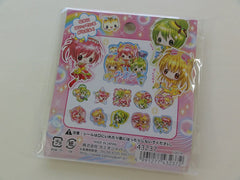 Cute Kawaii Kamio Fairy Girls Best Friends Flake Stickers Sack - Vintage