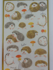 Cute Kawaii MW Weekend Series - Hedgehog Sticker Sheet - for Journal Planner Craft