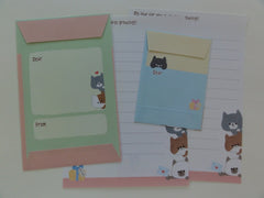 Cute Kawaii Mind Wave Crazy About You Cat Kitten Mini Letter Sets