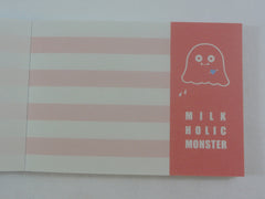 Cute Kawaii Kamio Milk Holic Monster Mini Notepad / Memo Pad - Stationery Designer Paper Collection