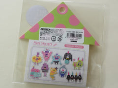 Cute Kawaii Q-Lia Ouchiina Monster Flake Stickers Sack