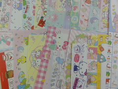Cute Kawaii Hello Kitty My Melody Little Twin Stars All Characters Paper Memo Note Set Sanrio