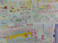 Cute Kawaii Hello Kitty My Melody Little Twin Stars All Characters Paper Memo Note Set Sanrio