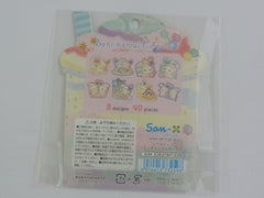 Cute Kawaii San-X Sentimental Circus Flake Stickers Sack - Collectible for Journal Agenda Planner Craft Scrapbook