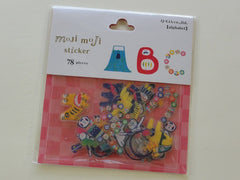 Cute Kawaii Q-Lia Alphabet Japan Theme Design Sticker Flakes Sack