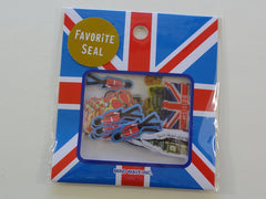 Cute Kawaii Mind Wave London Travel Flake Stickers Sack