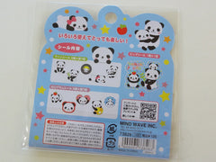 Cute Kawaii Mind Wave Panda Parade Stickers Flake Sack - Vintage Preowned