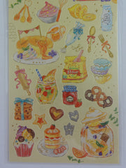Cute Kawaii Mind Wave Tea Time Bakery Patisserie Fruity Bake Kitchen Sticker Sheet - for Journal Planner Craft