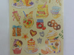 Cute Kawaii Mind Wave Tea Time Bakery Patisserie Fruity Bake Kitchen Sticker Sheet - for Journal Planner Craft