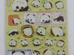 San-X Hamipa Panda Sticker Sheet 2019 - B - Collectible