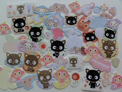 Sanrio Chococat Cinnamoroll Chi Chai Monchan Flake Sack Stickers - 50 pcs