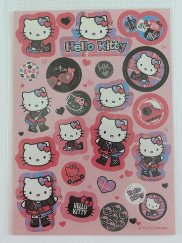 Cute Kawaii Sanrio Hello Kitty Sticker Sheet - 2012