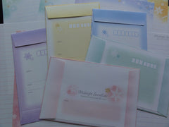 Cute Kawaii Crux Midnight Snowflake Letter Sets