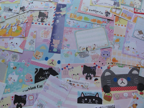Cute Kawaii Cat Kitten Kitty Paper Memo Set