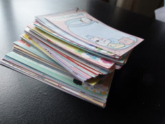 z Big Cute Kawaii Collection 260 pc Mini Memo Note Paper Set