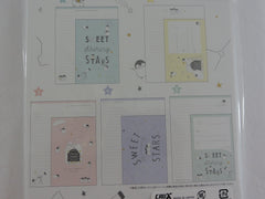 Cute Kawaii Crux Penguin Shining Stars Letter Set Pack - Stationery Writing Paper Penpal