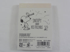 Cute Kawaii Snoopy Stars Mini Notepad / Memo Pad - Stationery Design Writing Collection