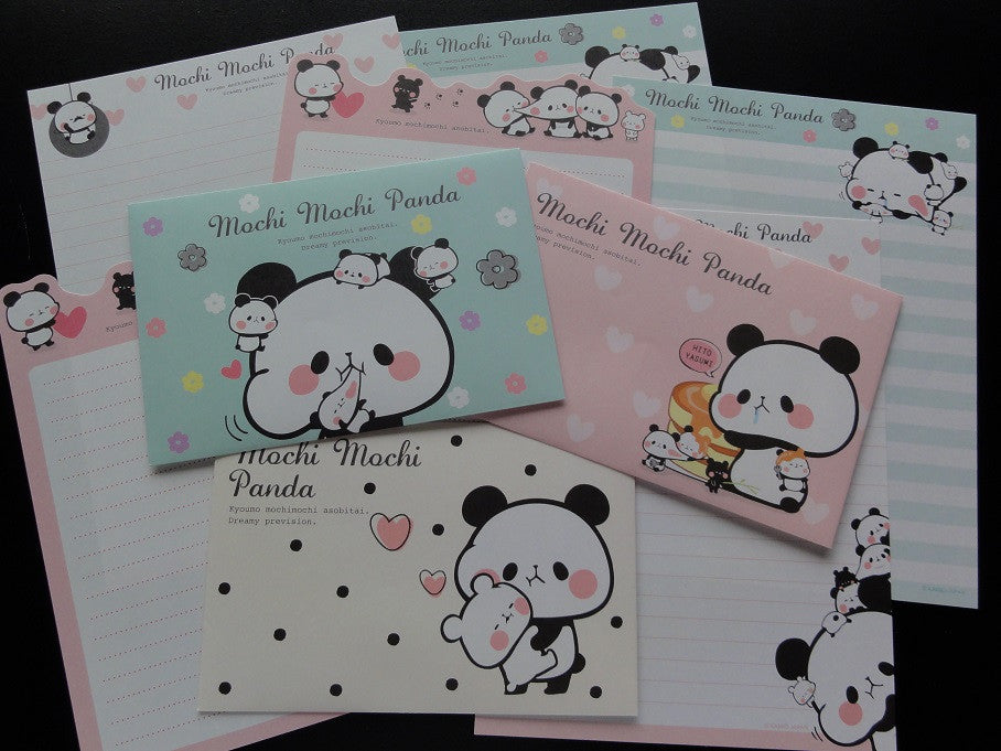 Cute Kawaii Kamio Mochi Panda Letter Sets - B