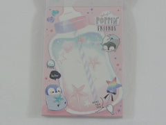 Cute Kawaii Q-Lia Baby Penguin Mini Notepad / Memo Pad - Stationery Design Writing Collection