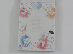 Cute Kawaii Q-Lia Melty Sugar Milk Cat Mini Notepad / Memo Pad - Stationery Design Writing Collection