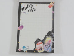 Cute Kawaii Crux Melty Cafe Coffee Drink Mini Notepad / Memo Pad - G - Stationery Designer Paper Collection