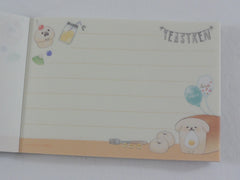 Cute Kawaii Kamio Bread Yeastken Bakery Cafe Mini Notepad / Memo Pad - G - Stationery Designer Writing Paper Collection