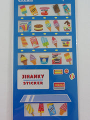 Cute Kawaii Mind Wave Vending Machine Style Sticker Sheet - B Ice Cream Popsicle - for Journal Planner Craft Organizer Schedule