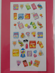 Cute Kawaii Mind Wave Vending Machine Style Sticker Sheet - C Snacks - for Journal Planner Craft Organizer Schedule